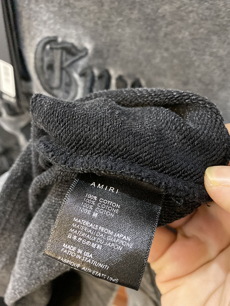 Худи Ami de coeur Good Guys mear black "Gray" фото № 6