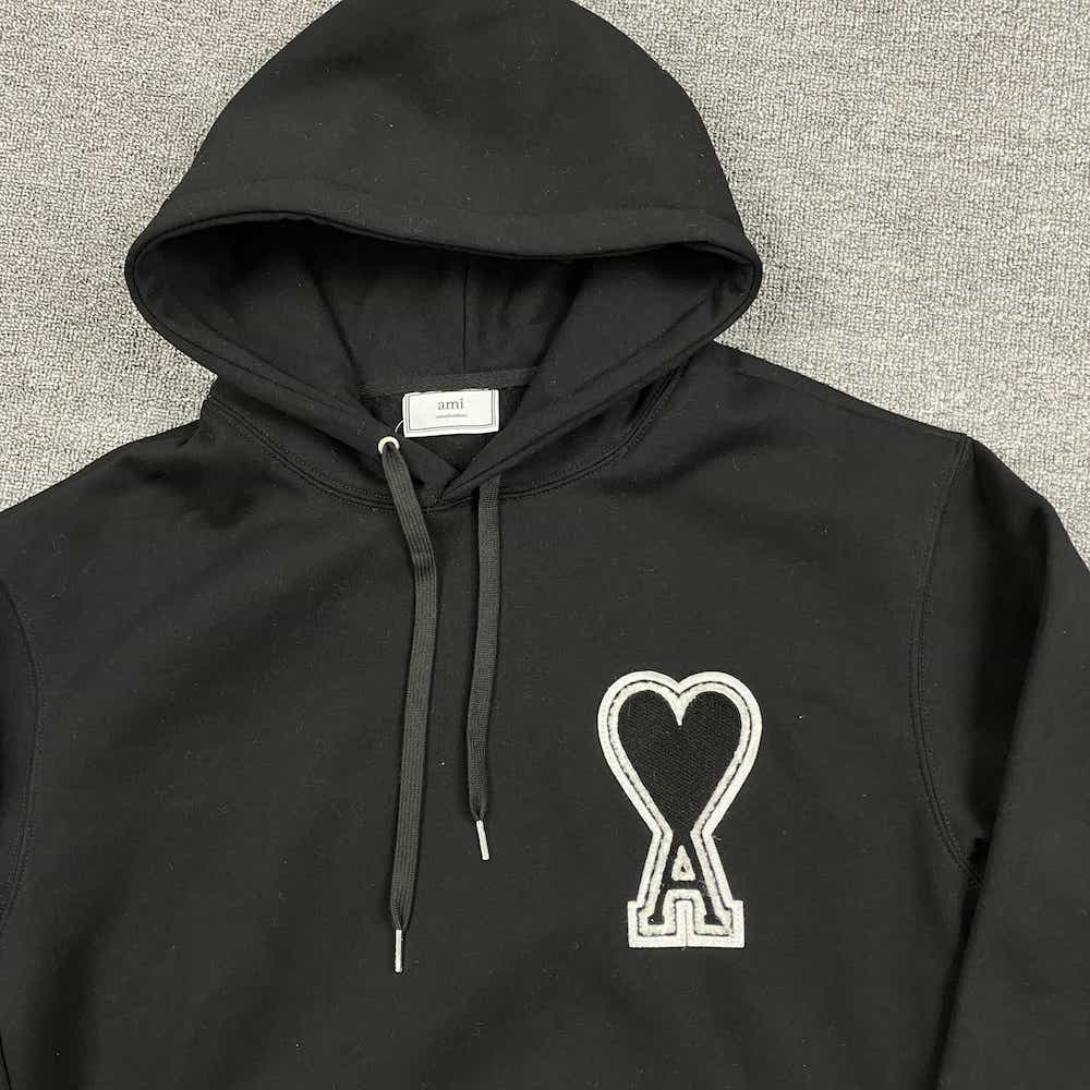 Худи Amiri Embroidery Heart "Black" фото № 4