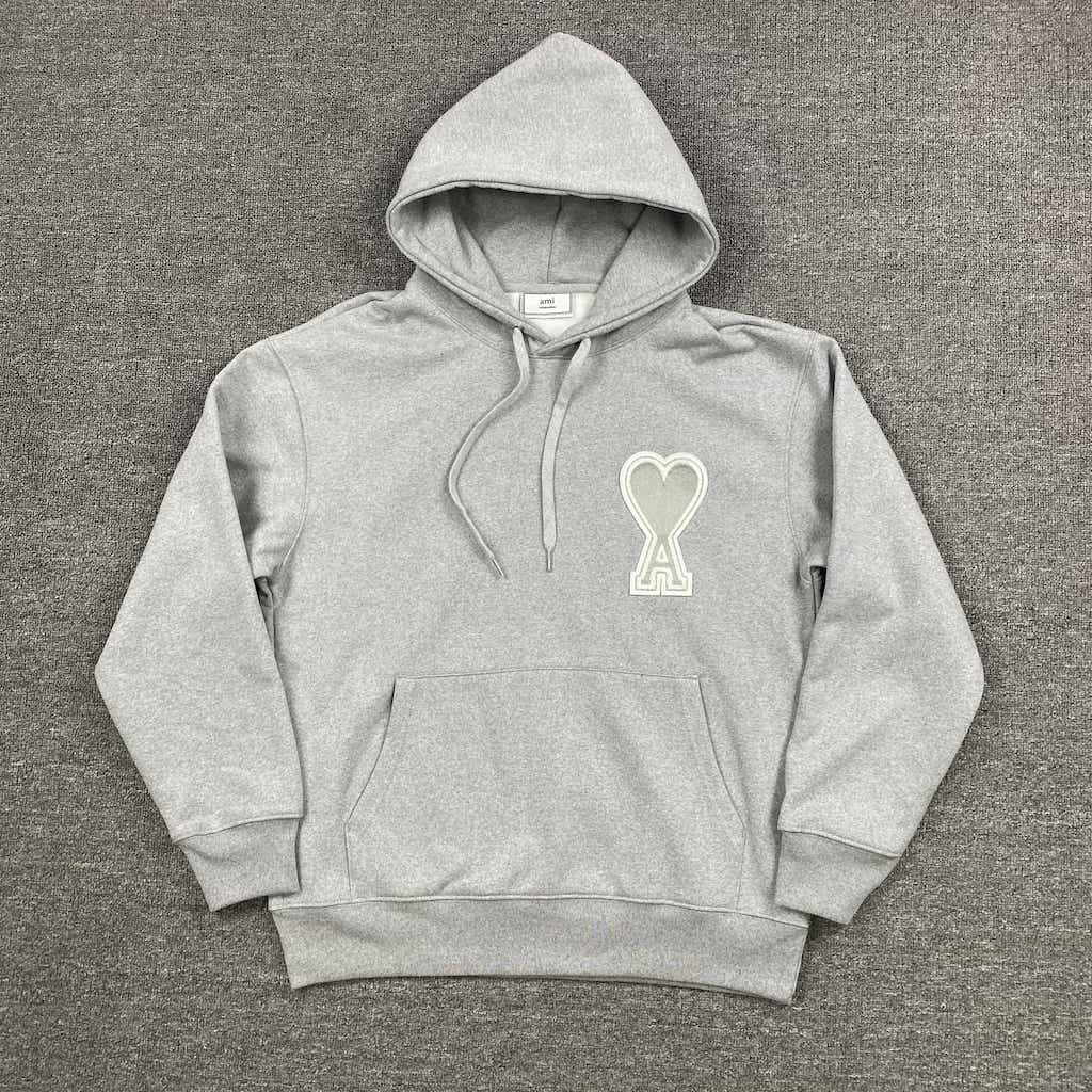 Худи Amiri Embroidery Heart "Gray" фото № 2