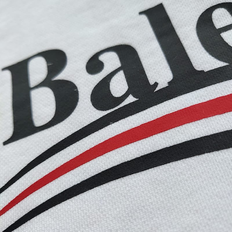 Худи Balenciaga Three Waves "White" фото № 3