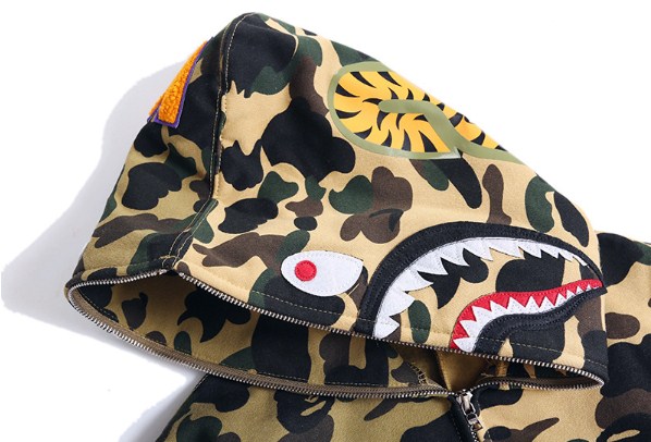 Худи Bape Abathing Ape WGM "Violet/Orange" фото № 3