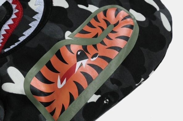 Худи Bape Star "Black/Camo" фото № 4