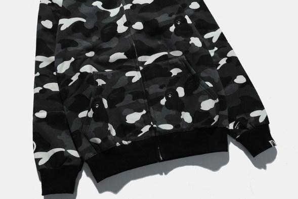 Худи Bape Star "Black/Camo" фото № 5