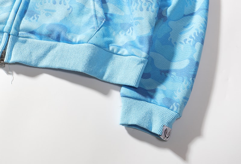 Худи Bape WGM "Blue" фото № 8