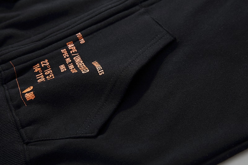 Худи Bape Star In Circle "Black/Orange" фото № 7