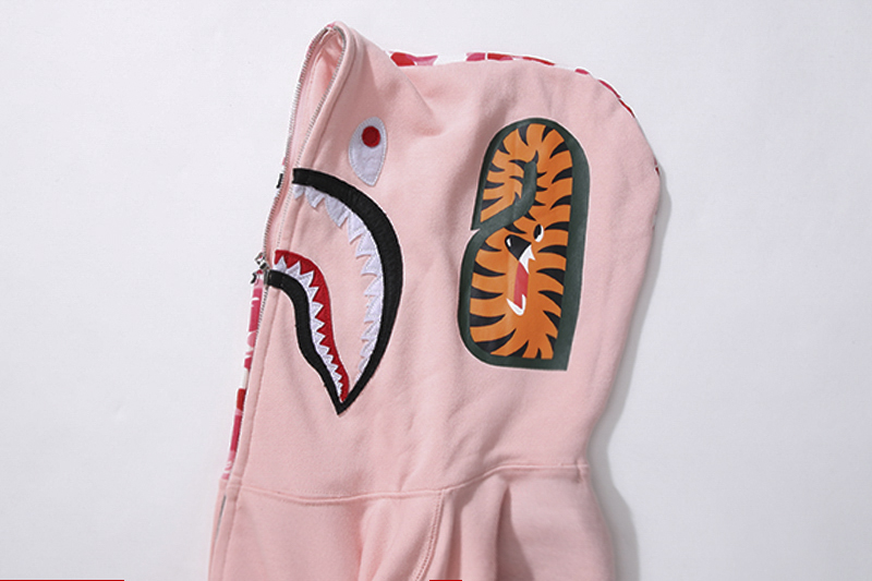 Худи Bape WGM Tiger A "Pink" фото № 3
