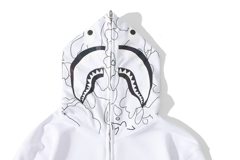 Худи Bape A Bathing Ape 1993 "White" фото № 3