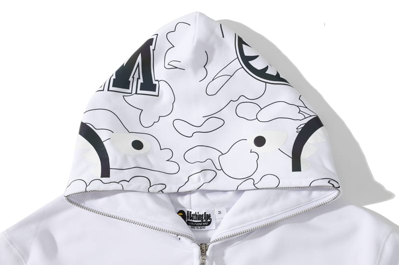 Худи Bape A Bathing Ape 1993 "White" фото № 5