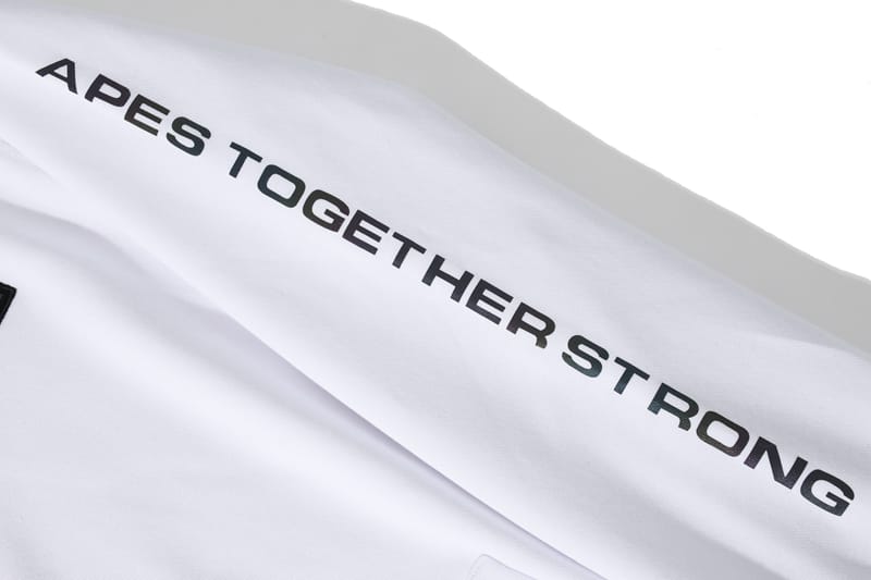 Худи Bape A Bathing Ape 1993 "White" фото № 7