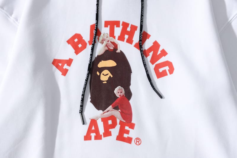 Худи Bape A Bathing Ape "White" фото № 3