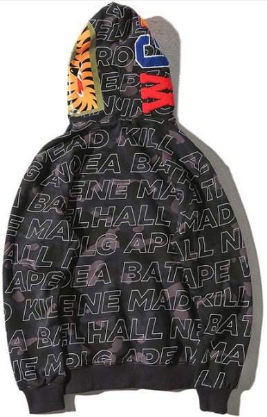 Худи Bape WGM "Black" фото № 2