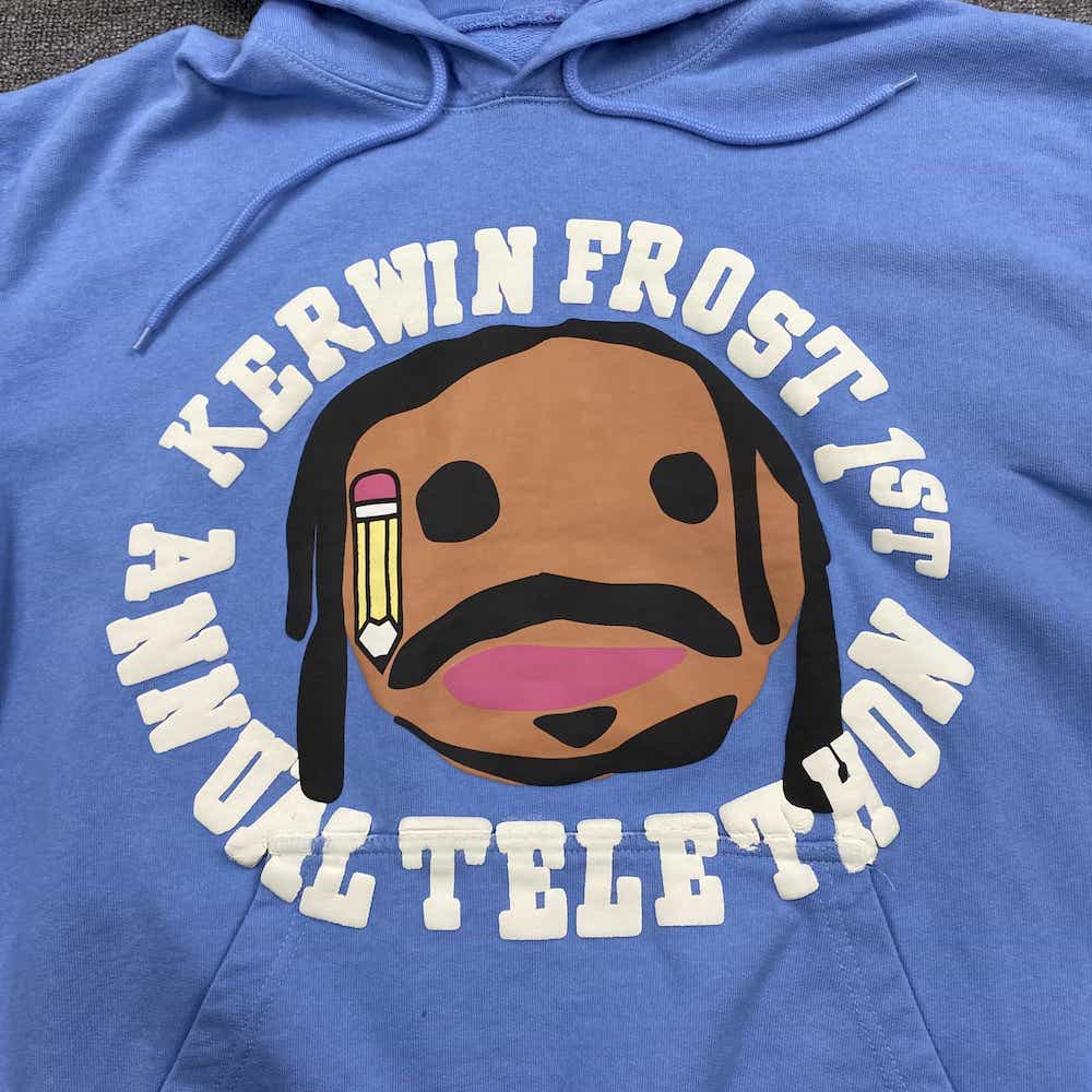 Худи CPFM Kerwin Frost "Blue" фото № 4