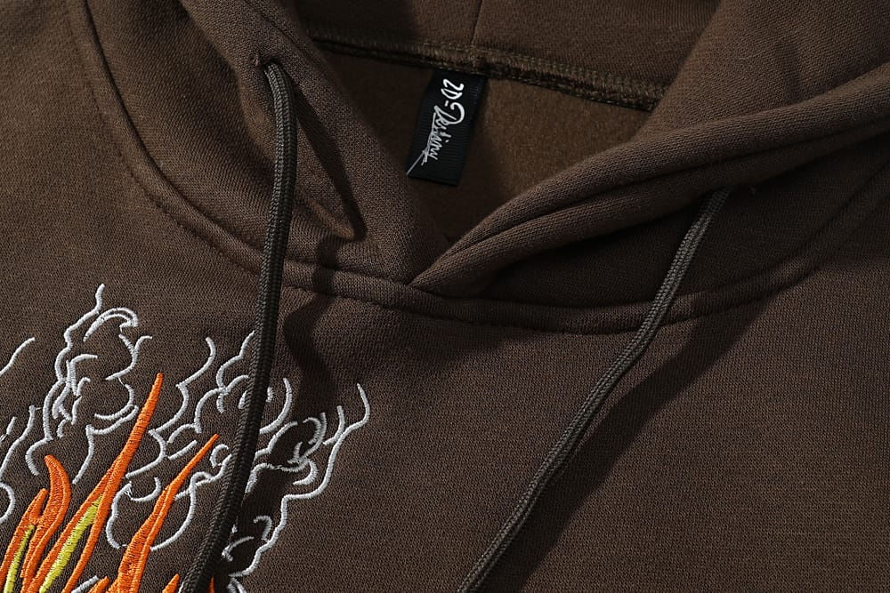 Худи Cactus Jack Jordan Fire Ball "Brown" фото № 4