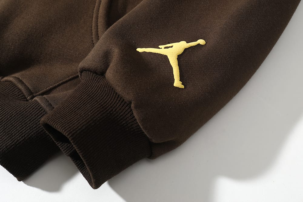 Худи Cactus Jack Jordan Fire Ball "Brown" фото № 8