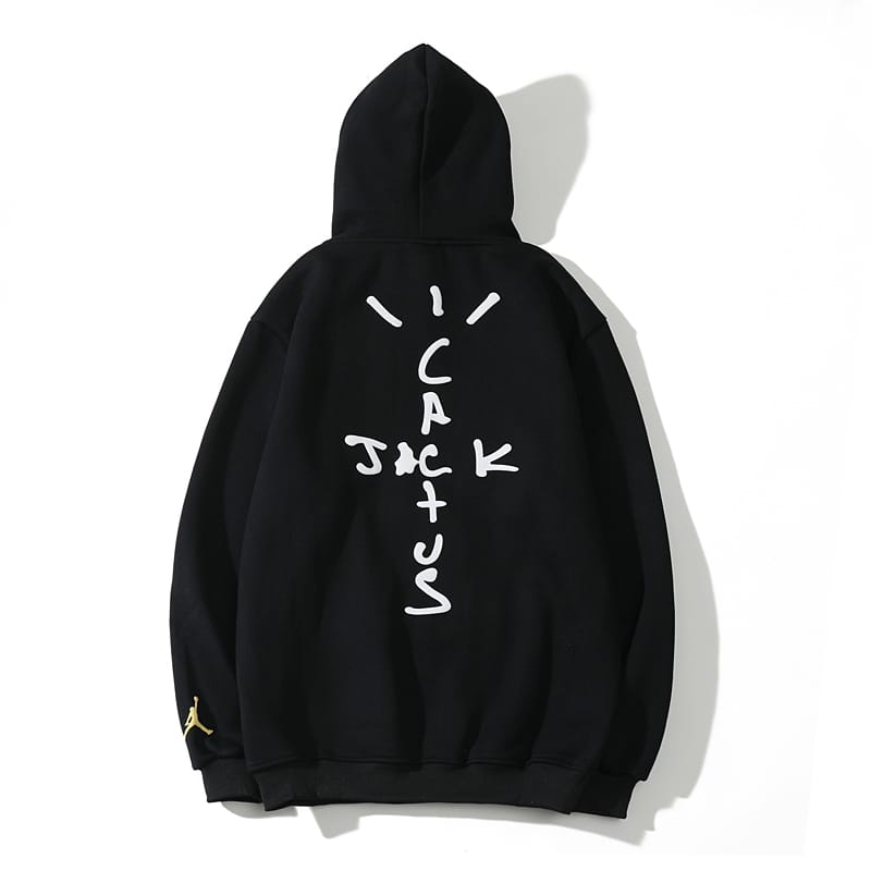 Худи Cactus Jack Jordan Fire Ball "Black" фото № 2