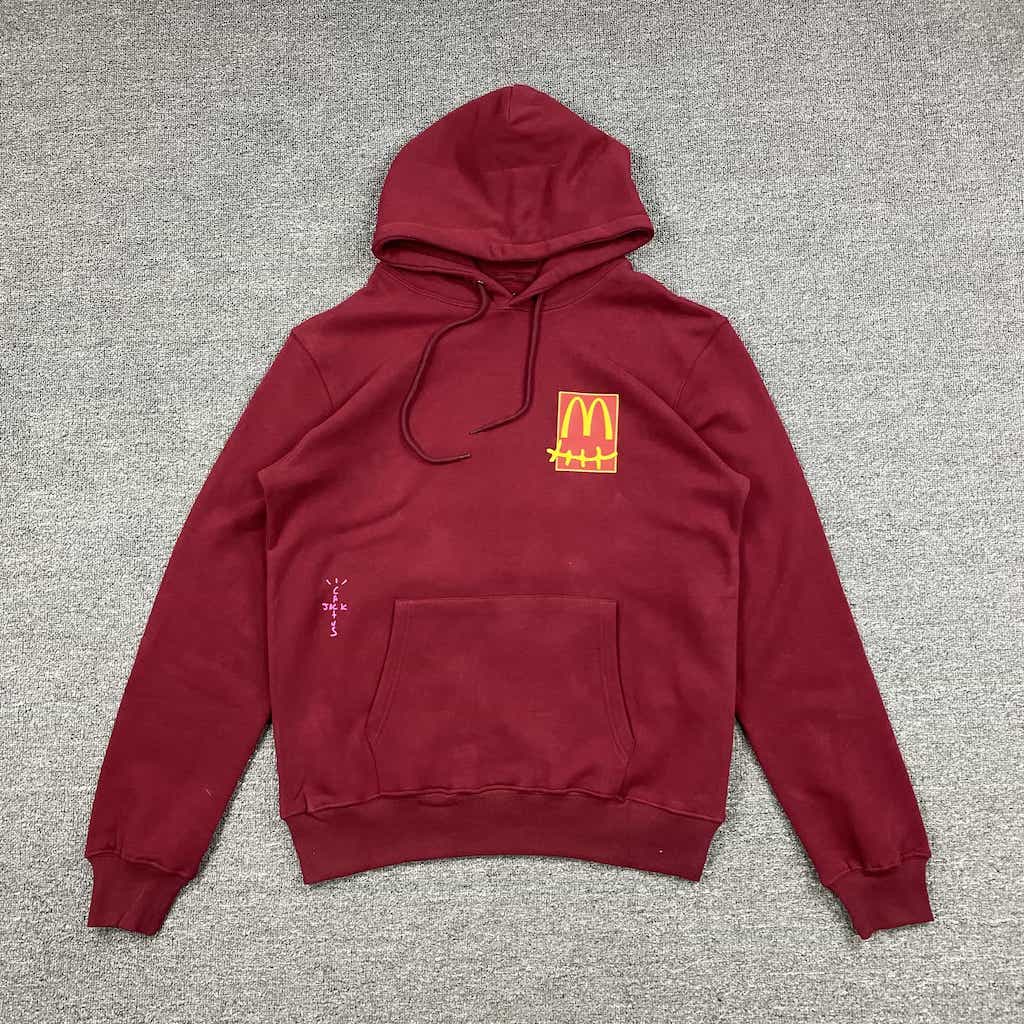 Худи Cactus Jack McDonald's In Big Circle "Red" фото № 2