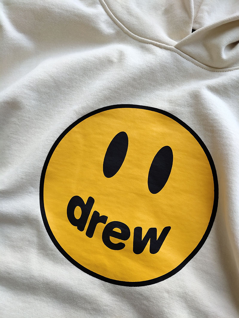 Худи Drew House Big smile "White" фото № 4
