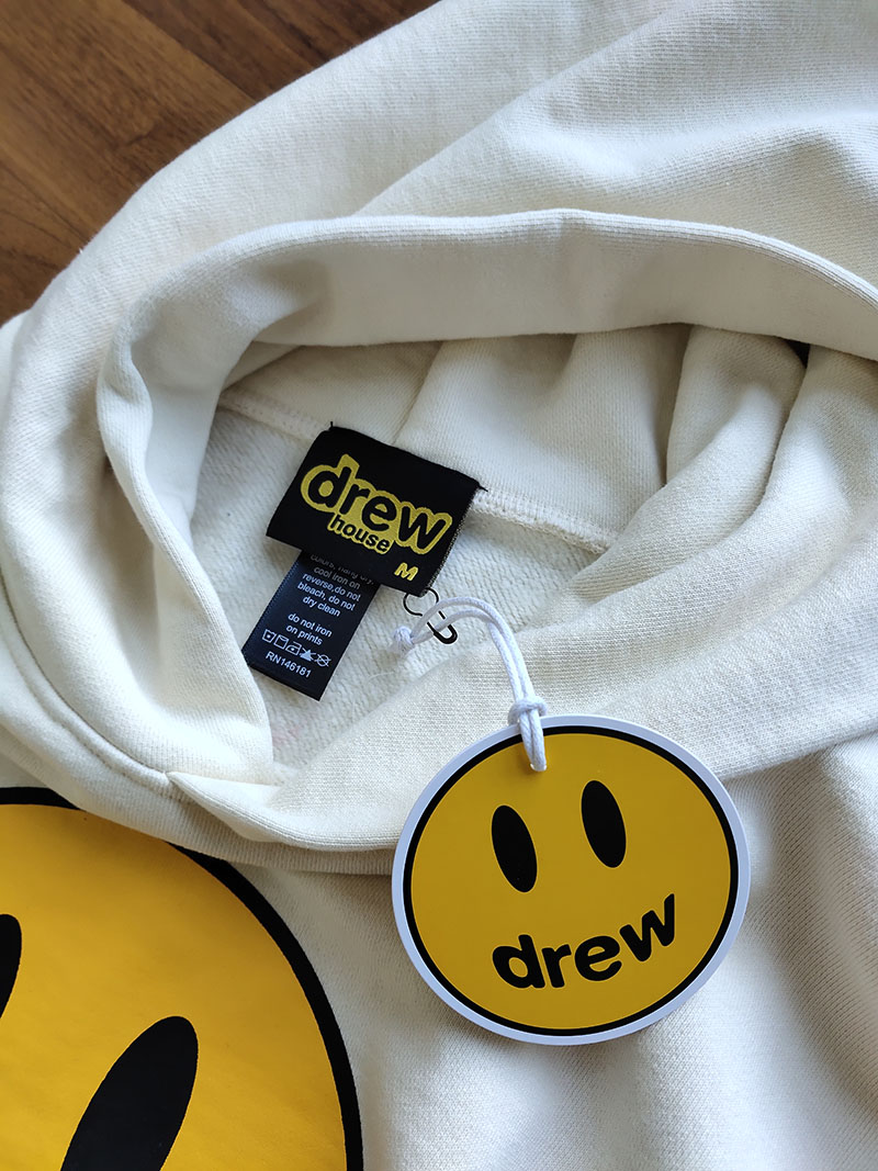 Худи Drew House Big smile "White" фото № 6