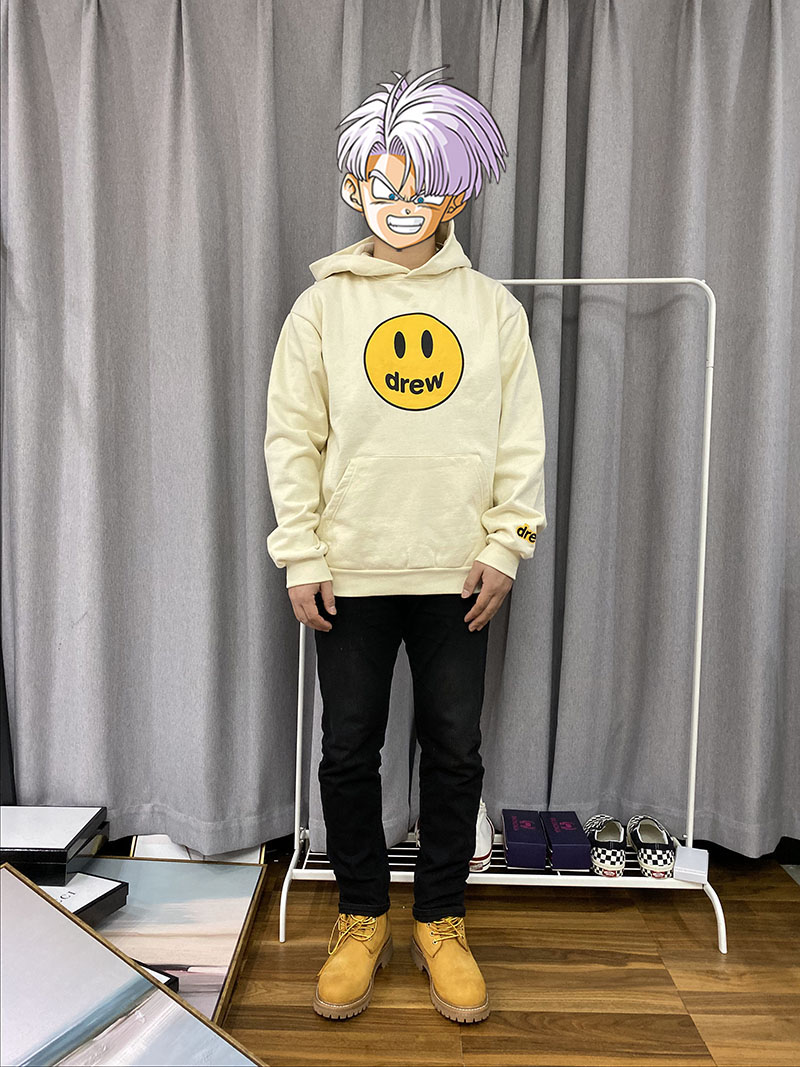 Худи Drew House Big smile "White" фото № 8