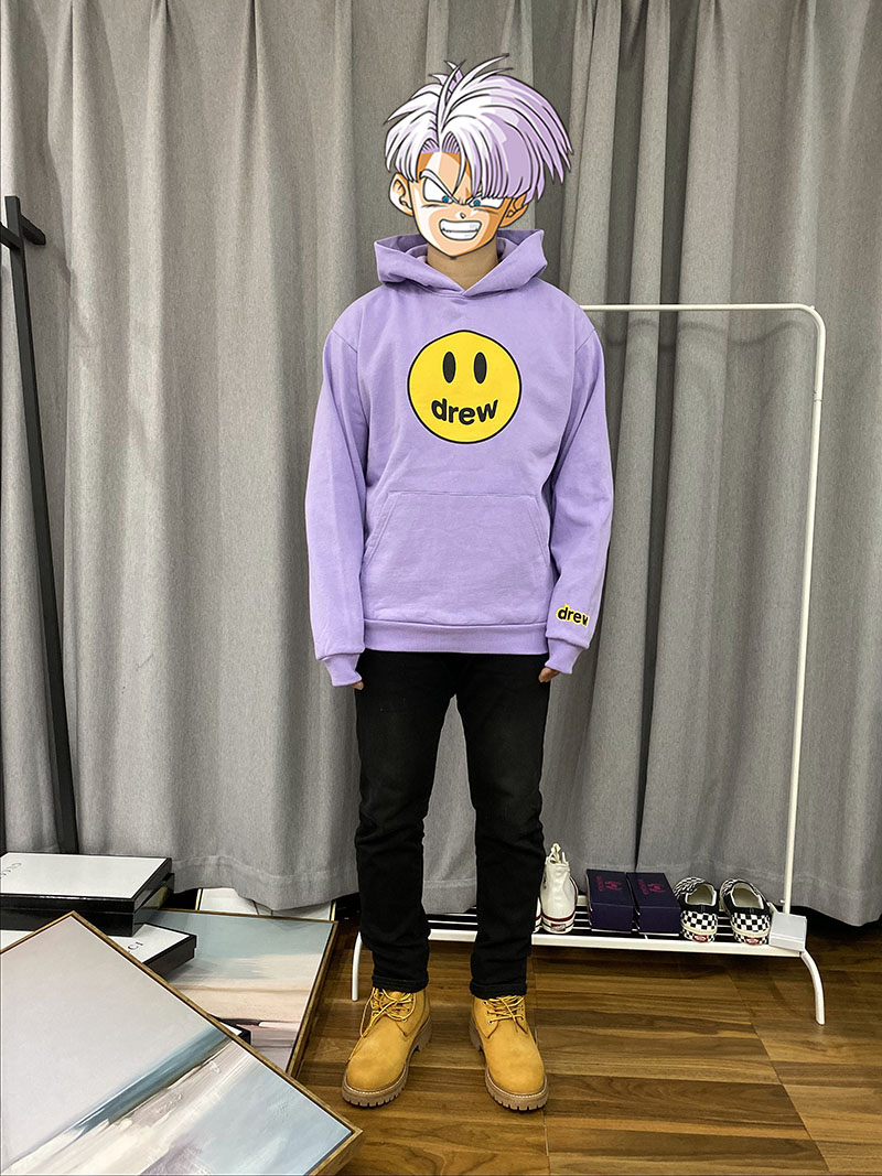 Худи Drew House Big smile "Lilac" фото № 6