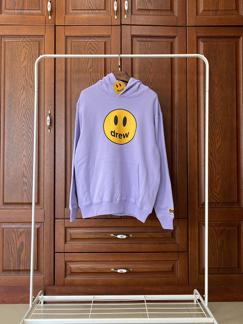 Худи Drew House Big smile drew "Purple" фото № 2