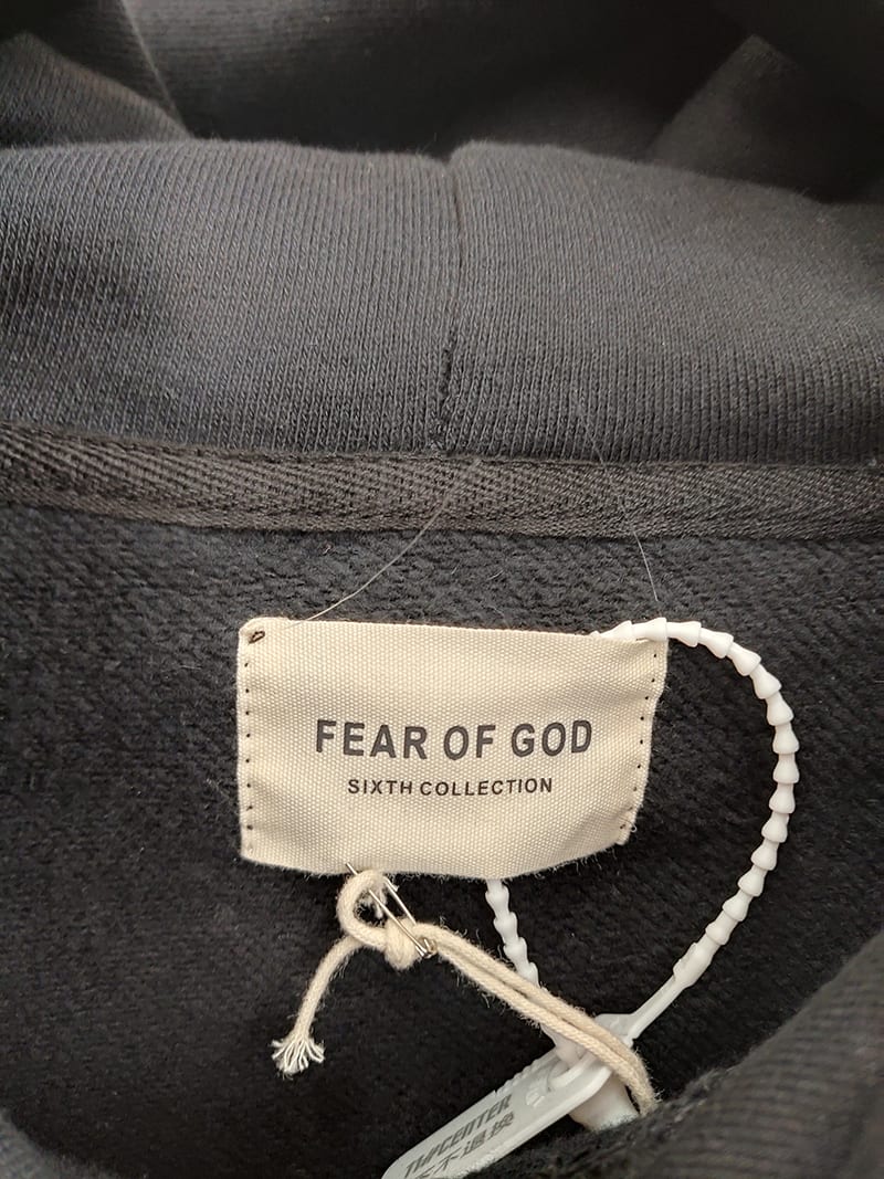 Худи Fear Of God Aarmy "Black" фото № 3