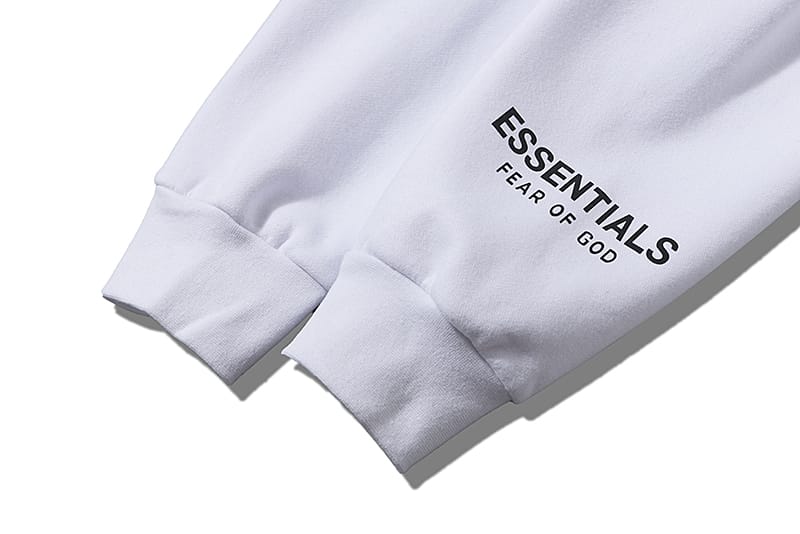 Худи Fear Of God FOG Essentials "White" фото № 5