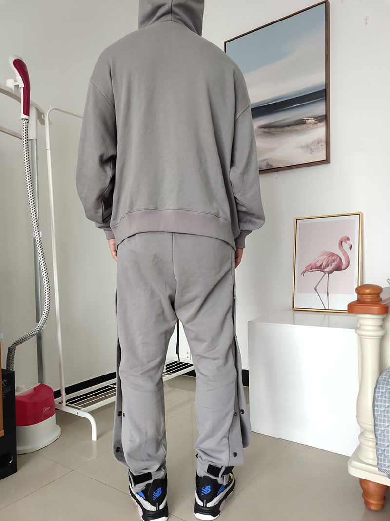 Худи Fear Of God Nike Logo "Grey" фото № 5