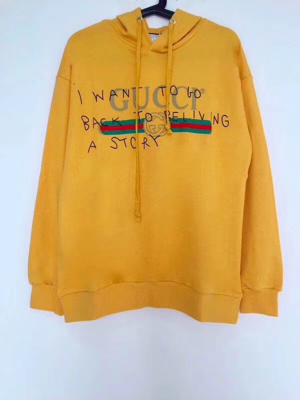 Худи Gucci Believer "Yellow" фото № 2