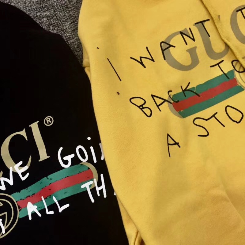 Худи Gucci Believer "Yellow" фото № 5