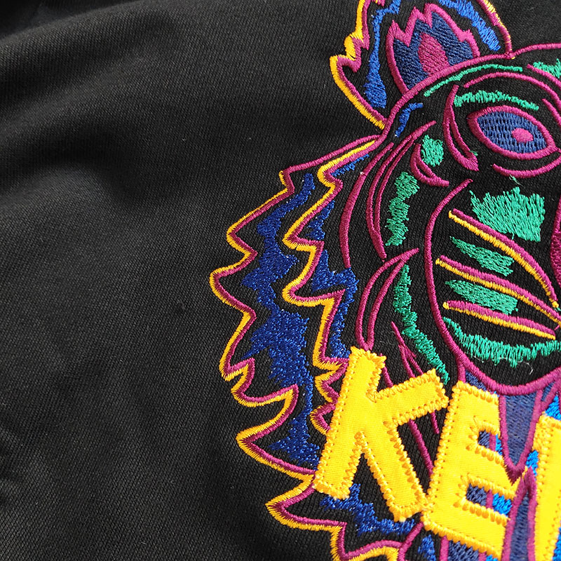 Худи Kenzo Tiger Paris Yellow Label "Black" фото № 6