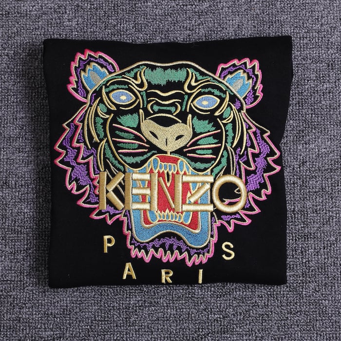 Худи Kenzo Tiger Paris Yellow "Black" фото № 3
