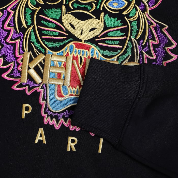 Худи Kenzo Tiger Paris Yellow "Black" фото № 4
