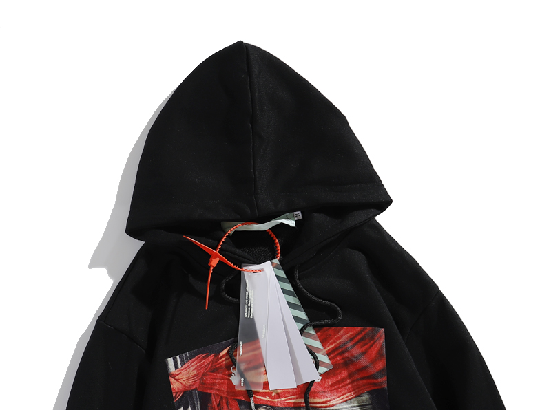 Худи Off White Religious Oil Painting "Black" фото № 3