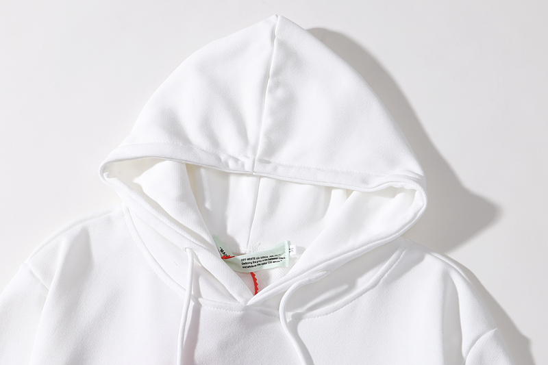 Худи Off White Building Ruins "White" фото № 7