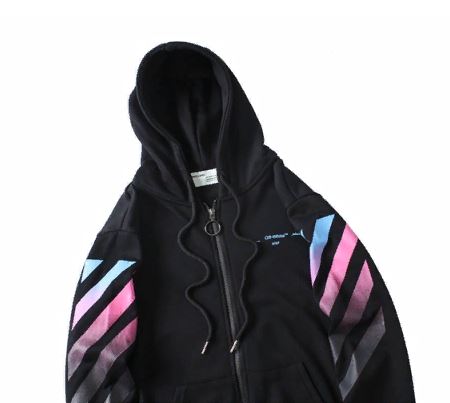 Худи OFF WHITE Gradient Arrows "Black" фото № 3