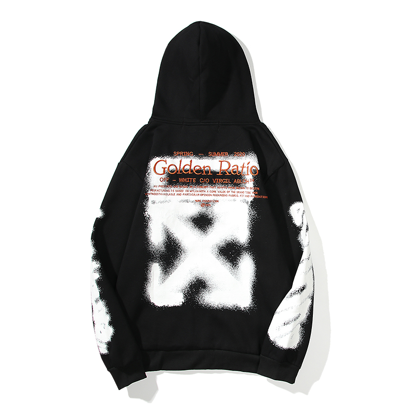 Худи Off White Golden Ratio "Black" фото № 2