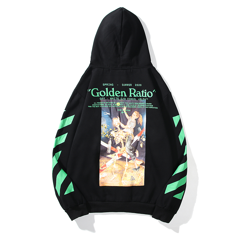 Худи Off White Dance Skull "Black" фото № 2