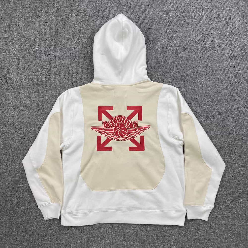 Худи Off White Embroidery Ball "White" фото № 3