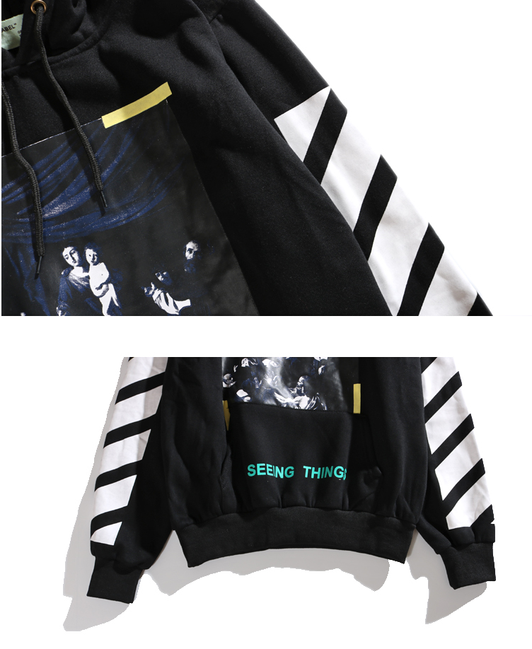 Худи OFF WHITE Madonna in Blue "Black" фото № 4