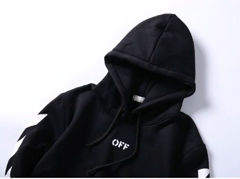 Худи OFF WHITE Cross Arrows "Black" фото № 3