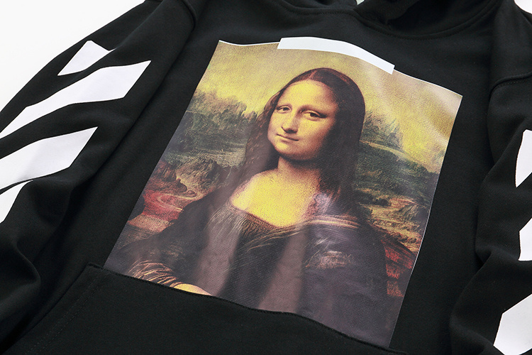 Худи OFF WHITE Mona Lisa "Black" фото № 4
