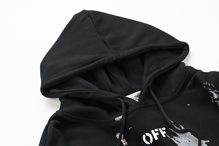 Худи OFF WHITE Galaxy Brushed "Black" фото № 3