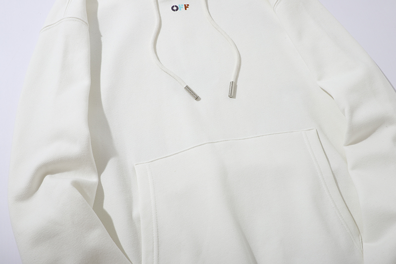 Худи OFF WHITE Yellow Smiling Flower "White" фото № 3