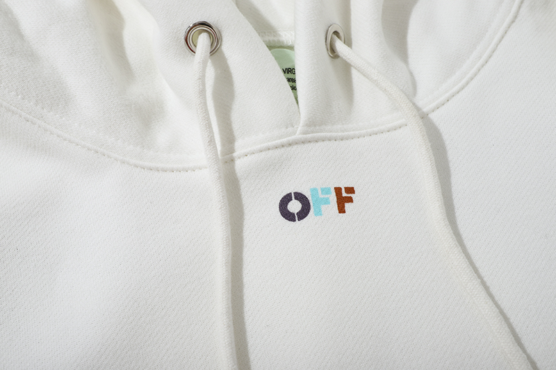 Худи OFF WHITE Yellow Smiling Flower "White" фото № 5