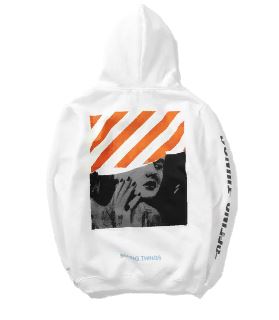 Худи OFF WHITE Woman's Face "White" фото № 2