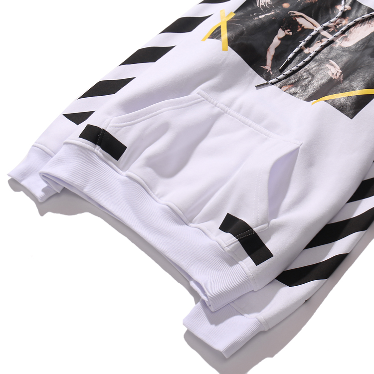 Худи OFF WHITE Caravaggio Mercy "White" фото № 6