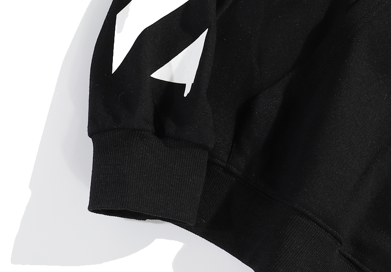 Худи Off White Paint Graffiti "Black" фото № 6
