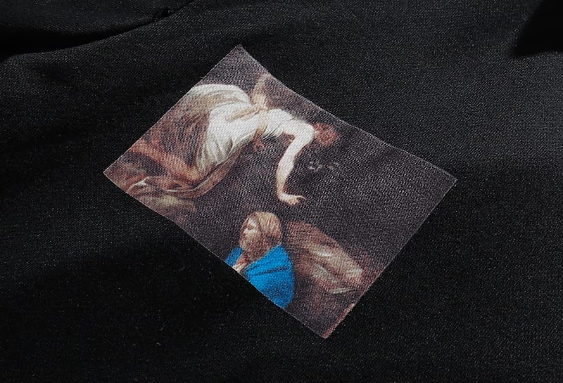 Худи Off White Religious Oil Painting Arrow "Black" фото № 7