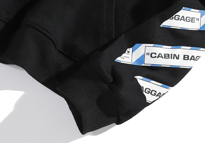 Худи Off White Barcode "Black" фото № 5